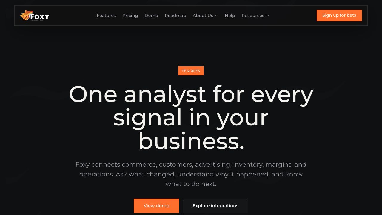 One analyst for every signal