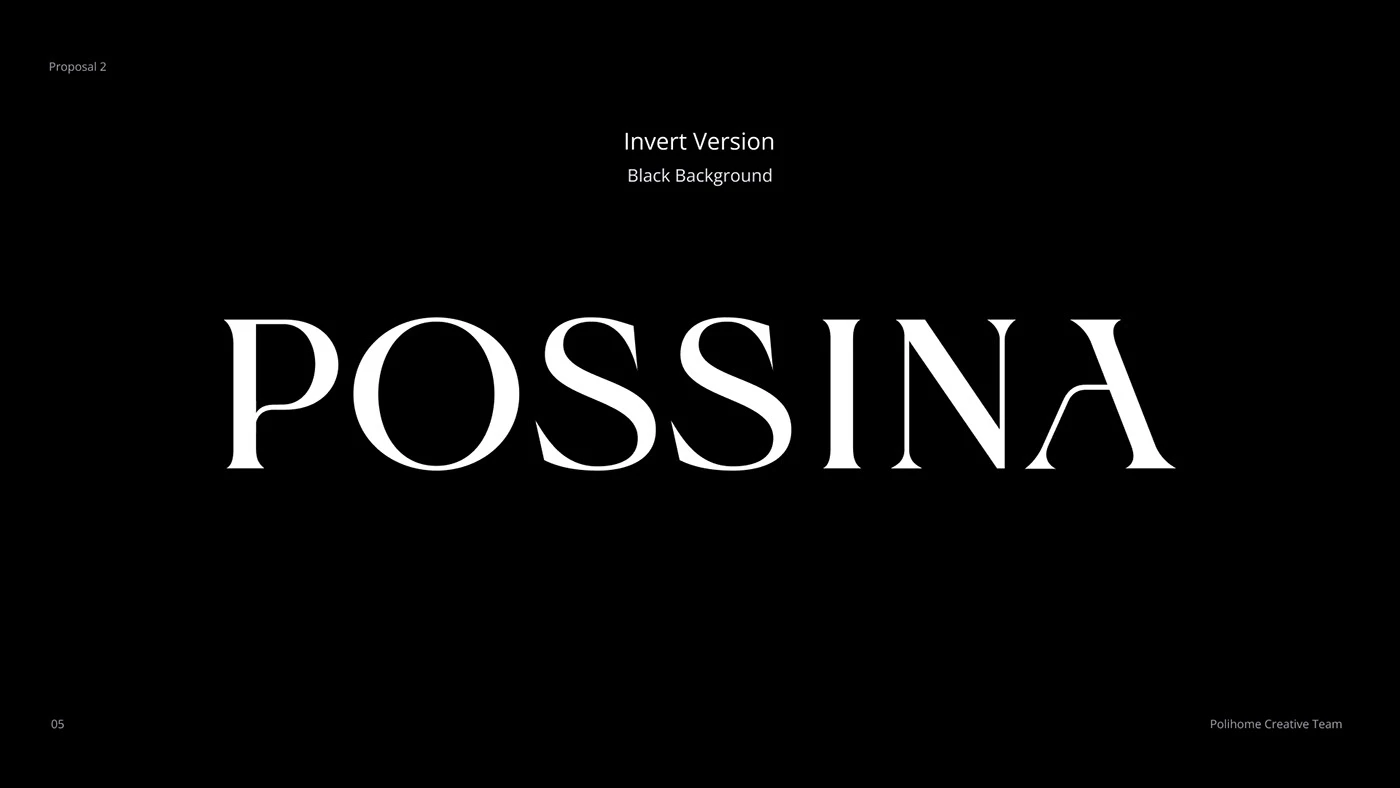 Possina Logo Design